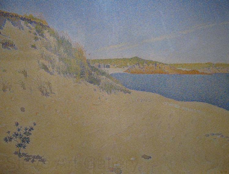 Paul Signac Beach at Saint-Briac By Paul Signac Norge oil painting art
